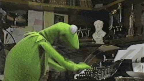 Hilarious Kermit The Frog GIF-source